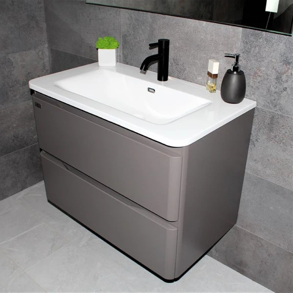 Тумба з раковиною REXON Camelia RX195DG/100 Dark Grey 19510D - фото 2