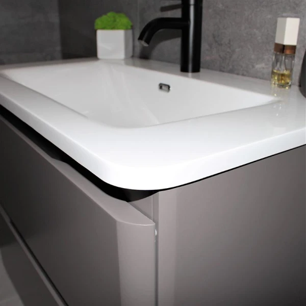 Тумба з раковиною REXON Camelia RX195DG/080 Dark Grey 19580D - фото 3