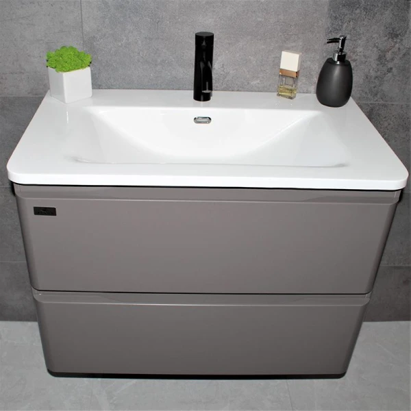 Тумба з раковиною REXON Camelia RX195DG/080 Dark Grey 19580D - фото 7