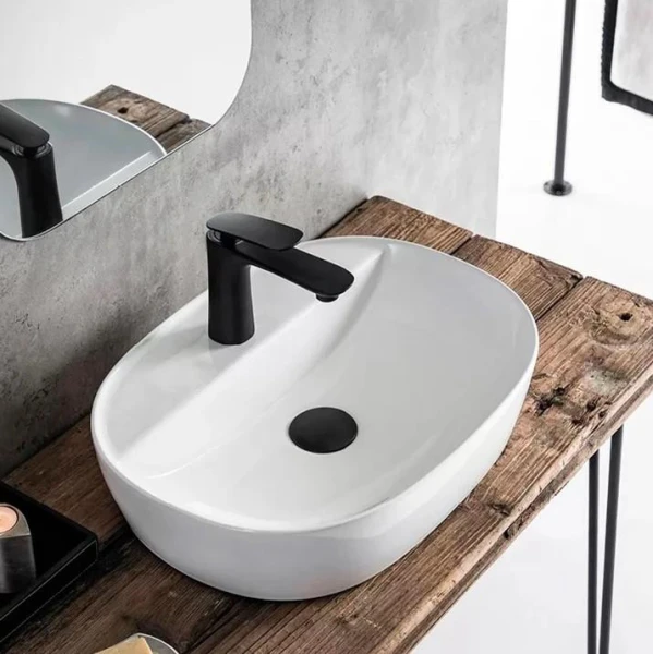 Умивальник накладний DUSEL TORINO 510161W 510*390*140мм - фото 2