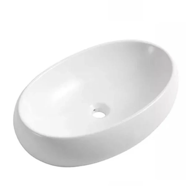 Умивальник накладний DUSEL RIMINI 480450W 480*330*140мм - фото 0