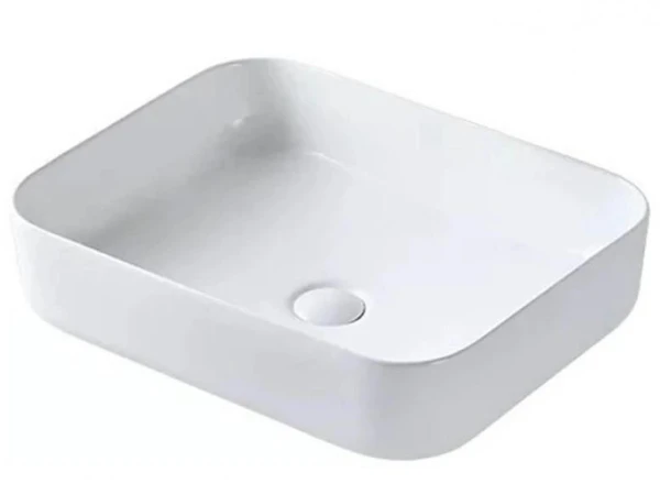 Умивальник накладний DUSEL CUBIS 500251W 500*390*130 мм - фото 1