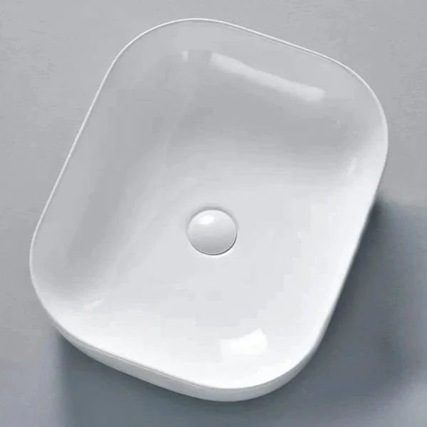 Раковина накладна DUSEL LINDI 490151W 490*390*145мм - фото 2