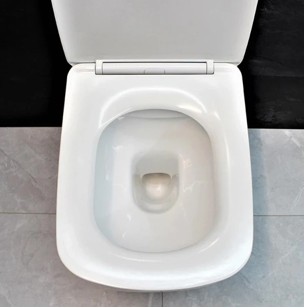 Підвісний безободковый унітаз DUSEL BYRON без бачка DWHT10202130 з сидінням Soft Close дюропластів - фото 9