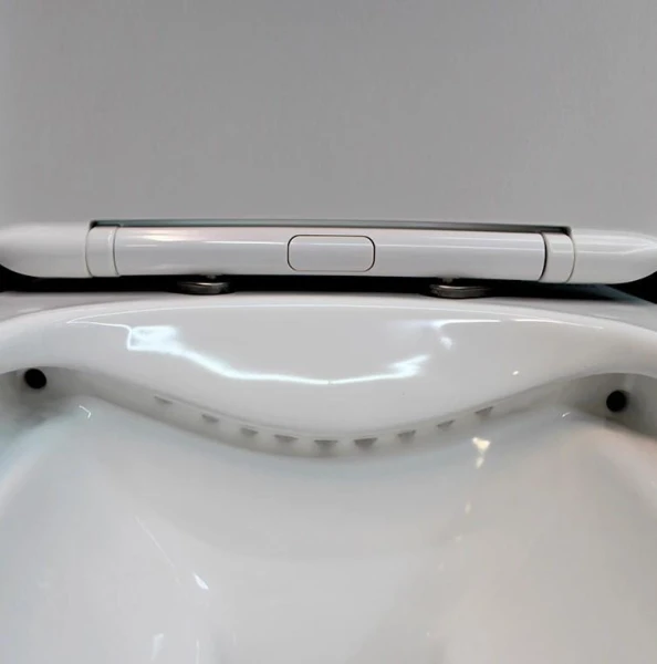 Унітаз безободковый підвісний DUSEL LEXI без бачка DWHT10201330 з сидінням Soft Close дюропластів, 813301 - фото 7