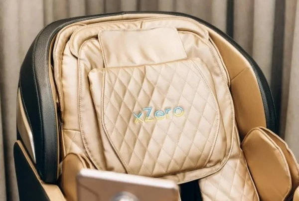 Масажне крісло XZERO Y15 SL Premium Brown&Gold - фото 3