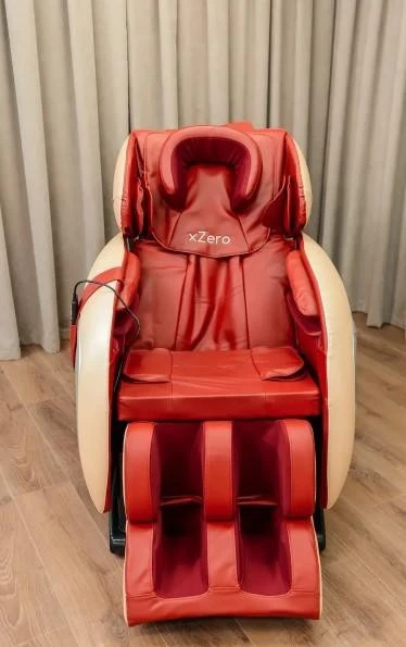Масажне крісло xZero X13 L Premium White+Red - фото 1