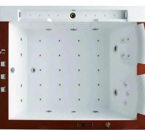 Гідромасажна ванна Golston G-U2607R правостороння, 1910x1590x770 мм - фото 1