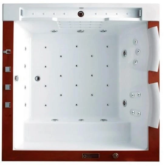 Гідромасажна ванна Golston G-U2608A вбудована, 1800х1800х770 мм - фото 1