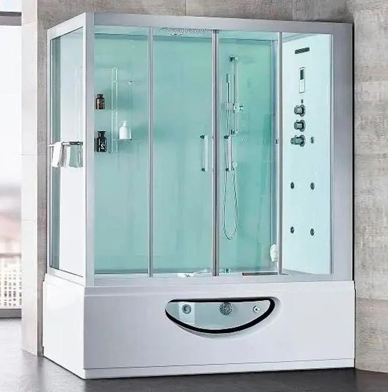 Гідромасажний бокс GOLSTON G-U697 правосторонній, білий (179х96х223 см)