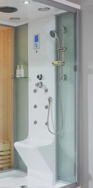 Гідромасажний бокс із сауною Golston G-U881 White (лівий або правий) 2200х1200х2200 мм - фото 6