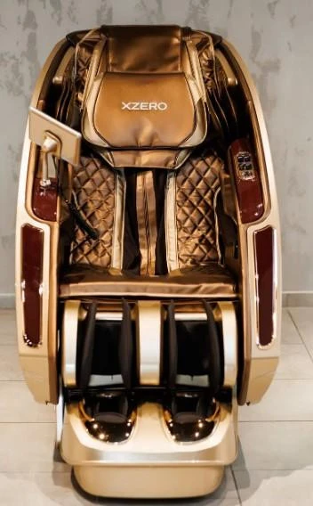 Масажне крісло XZERO L99 Luxury+ Brown + Gold - фото 1