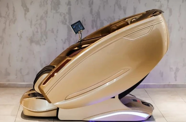 Масажне крісло XZERO L99 Luxury+ Brown + Gold - фото 2