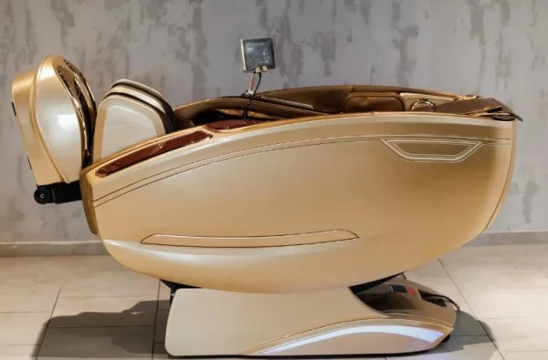 Масажне крісло XZERO L99 Luxury+ Brown + Gold - фото 3