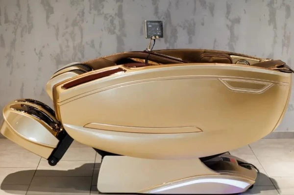 Масажне крісло XZERO L99 Luxury+ Brown + Gold - фото 4