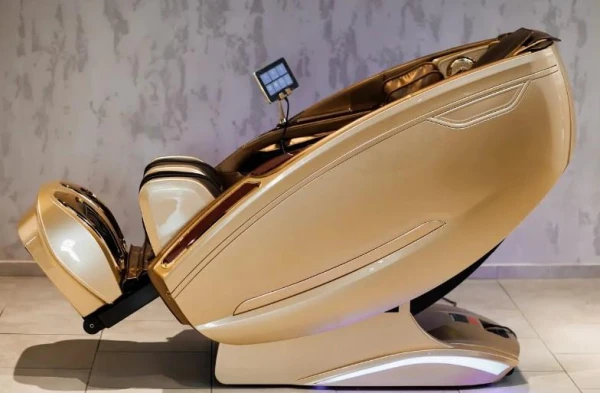 Масажне крісло XZERO L99 Luxury+ Brown + Gold - фото 5