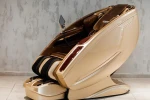 Массажное кресло XZERO LX99 Luxury+ Brown + Gold