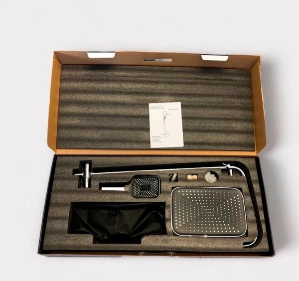 Душова система DUSEL BRONX Thermostatic Chrome - фото 2