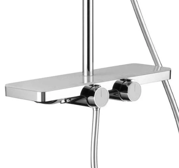 Душова система DUSEL BRONX Thermostatic Chrome - фото 12