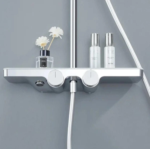 Душова система DUSEL BRONX Thermostatic Chrome - фото 4