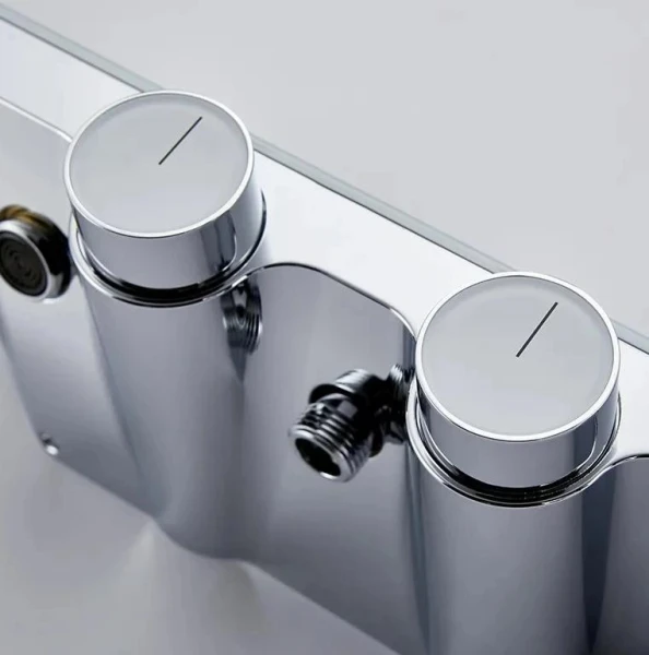 Душова система DUSEL BRONX Thermostatic Chrome - фото 5