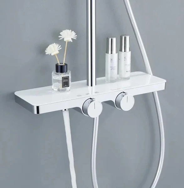 Душова система DUSEL BRONX Thermostatic Chrome - фото 8