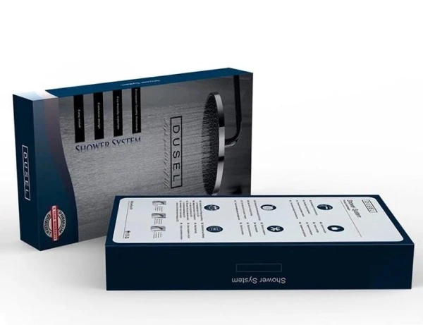 Душова система DUSEL BRONX Thermostatic Black (233307000) - фото 2