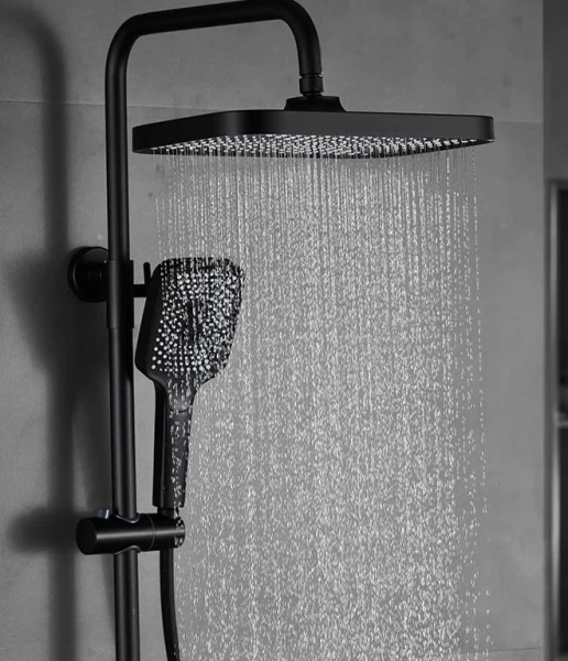 Душова система DUSEL BRONX Thermostatic Black (233307000) - фото 11