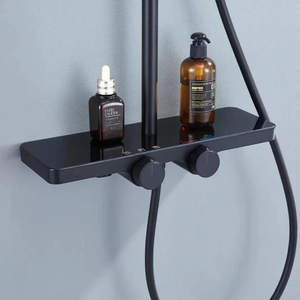 Душова система DUSEL BRONX Thermostatic Black (233307000) - фото 12