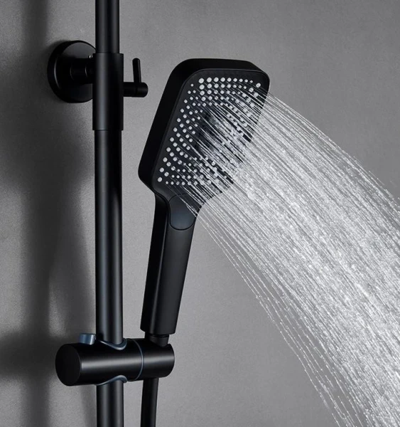 Душова система DUSEL BRONX Thermostatic Black (233307000) - фото 14