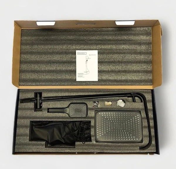 Душова система DUSEL BRONX Thermostatic Black (233307000) - фото 6