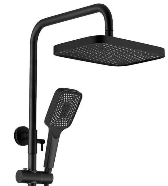 Душова система DUSEL BRONX Thermostatic Black (233307000) - фото 9