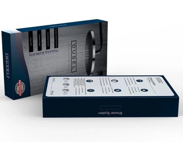 Душова система DUSEL CENTRO Thermostatic Black - фото 2