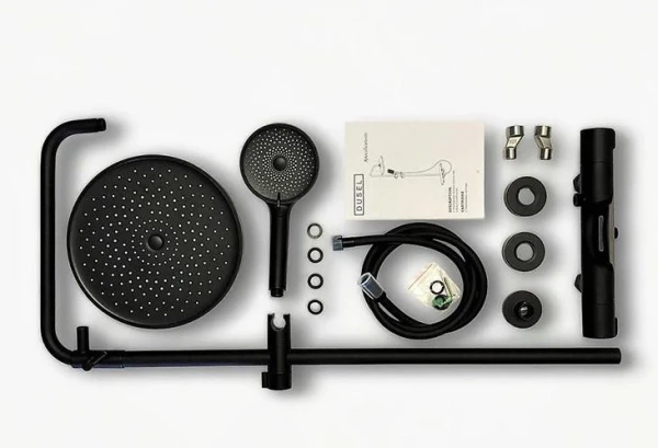 Душова система DUSEL CENTRO Thermostatic Black - фото 3