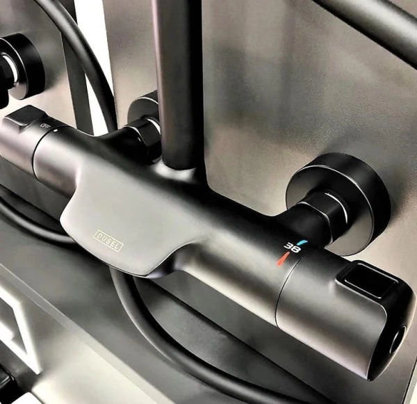 Душова система DUSEL CENTRO Thermostatic Black - фото 6