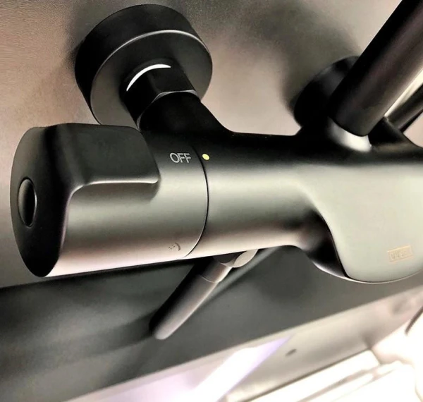 Душова система DUSEL CENTRO Thermostatic Black - фото 7