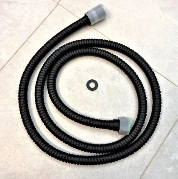 Набір для гігієнічного душу із змішувачем DUSEL GANI Black - фото 1