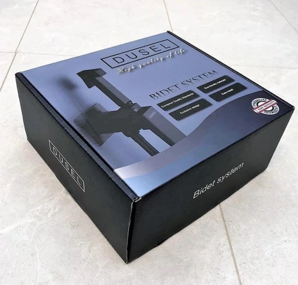 Набір для гігієнічного душу із змішувачем DUSEL GANI Black - фото 2