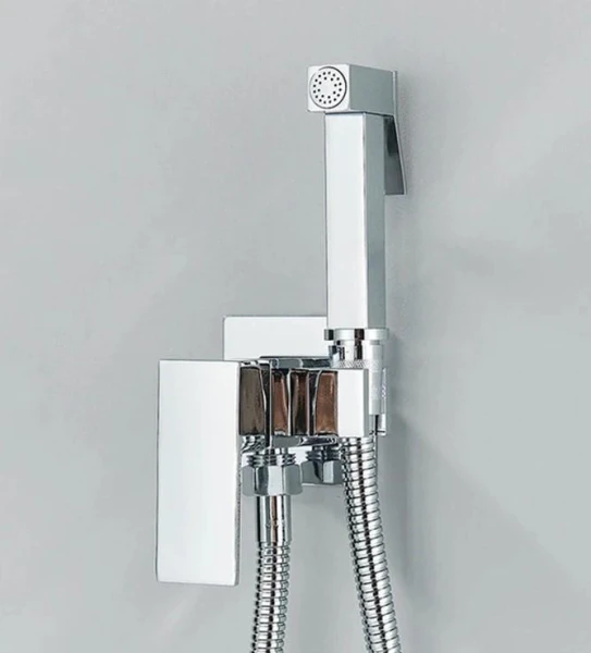 Набір для гігієнічного душу із змішувачем DUSEL GANI Chrome - фото 3