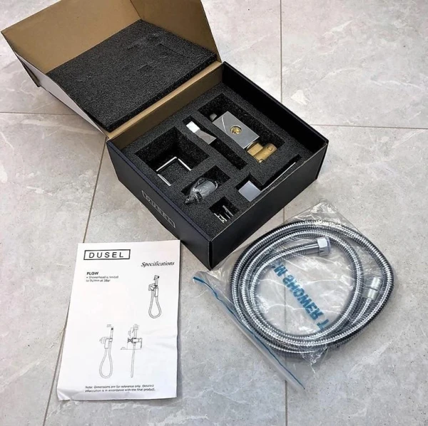 Набір для гігієнічного душу із змішувачем DUSEL GANI Chrome - фото 5