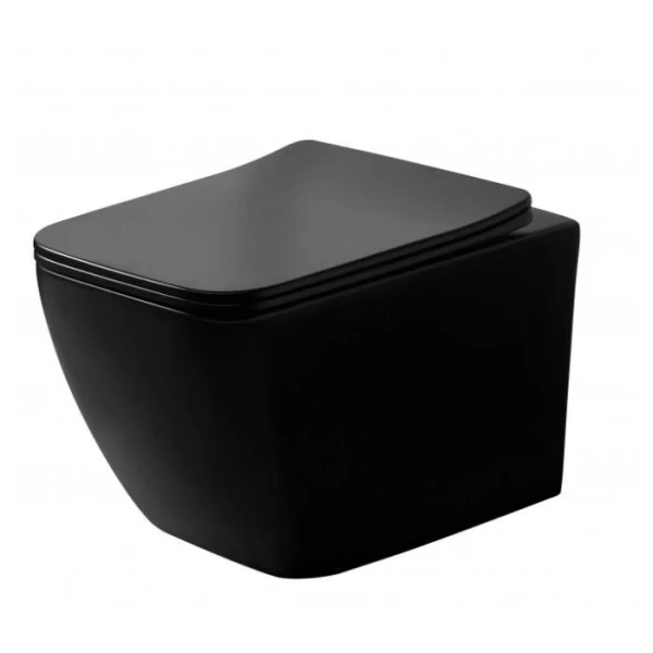 Комплект DUSEL CUBIS BLACK Matt + GROHE Rapid SL 38772001 - фото 1