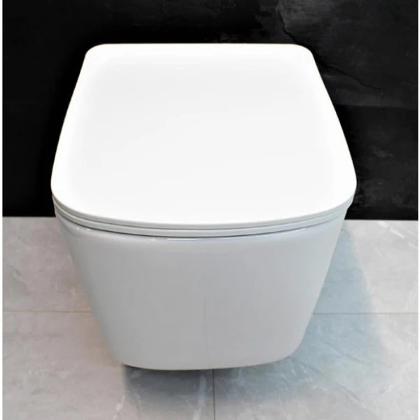 Інсталяція GROHE Rapid SL 38772001+ Унітаз підвісний DUSEL BYRON + Сидіння + Панель змиву (928803) - фото 2