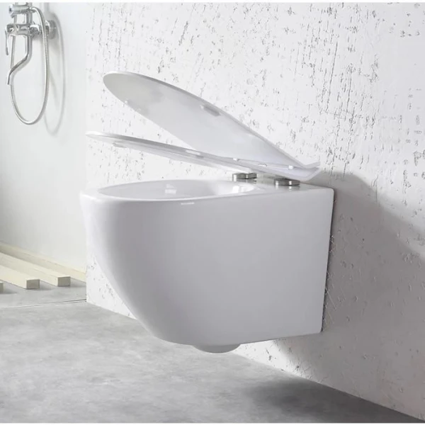 Інсталяція GROHE Rapid SL 38772001+ Унітаз підвісний DUSEL LEVITA + Сидіння + Панель змиву (928807) - фото 3