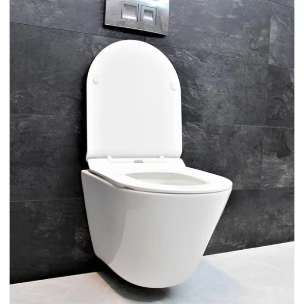 Інсталяція GROHE Rapid SL 38772001+ Унітаз підвісний DUSEL TERI DWHT10202330+ Сидіння + Панель змиву (928811) - фото 8