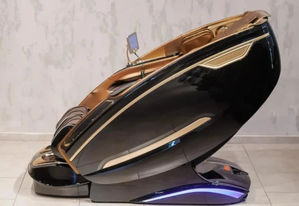 Масажне крісло XZERO L99 Luxury+ Black + Brown - фото 2