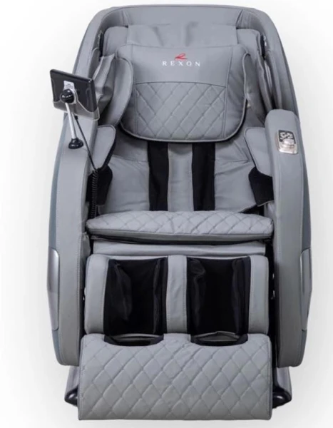 Масажне крісло REXON GRAVITY 4D LIGHT GREY RX-R863SL - фото 10