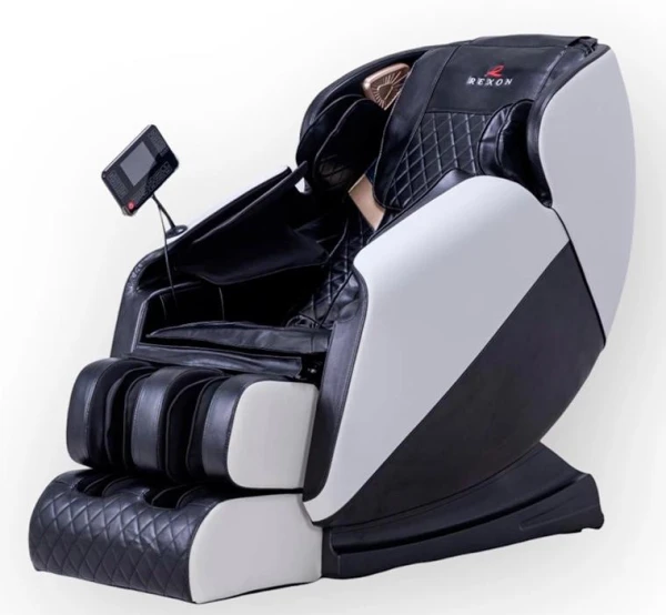 Масажне крісло REXON ALLURE 4D BLACK/WHITE RX-R787SL - фото 1