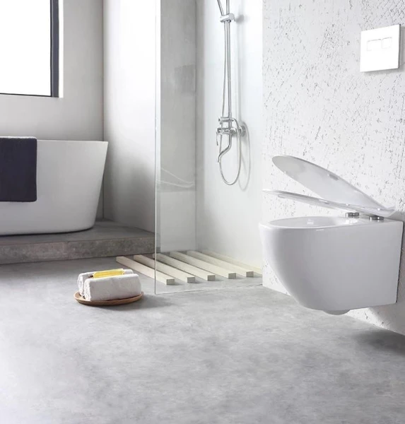 Інсталяція GROHE Rapid SL 38772001+ Унитаз подвесной DUSEL LEVITA + Сидение + Панель смыва Grohe (dusel-546) - фото 11