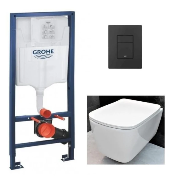 Комплект DUSEL BYRON + GROHE Rapid SL 38772001 - фото 0