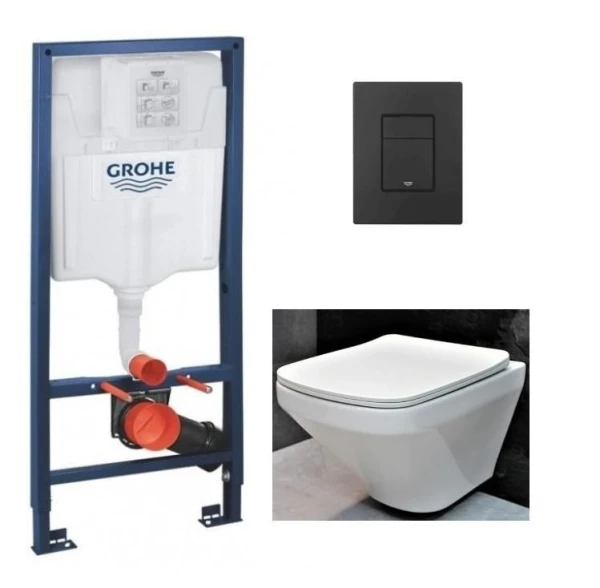 Комплект DUSEL LEXI + GROHE Rapid SL 38772001 - фото 0